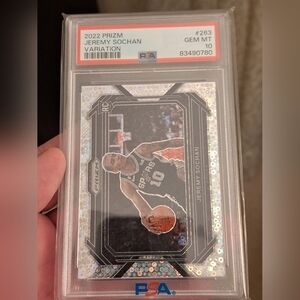 2022 Jeremy Sochan Variation Card
